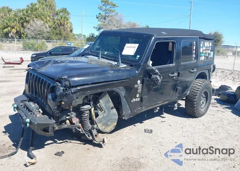 2019 Jeep Wrangler Unlimited Sport S 4X4 z USA, uszkodzony, nr VIN 1C4HJXDN3KW523074